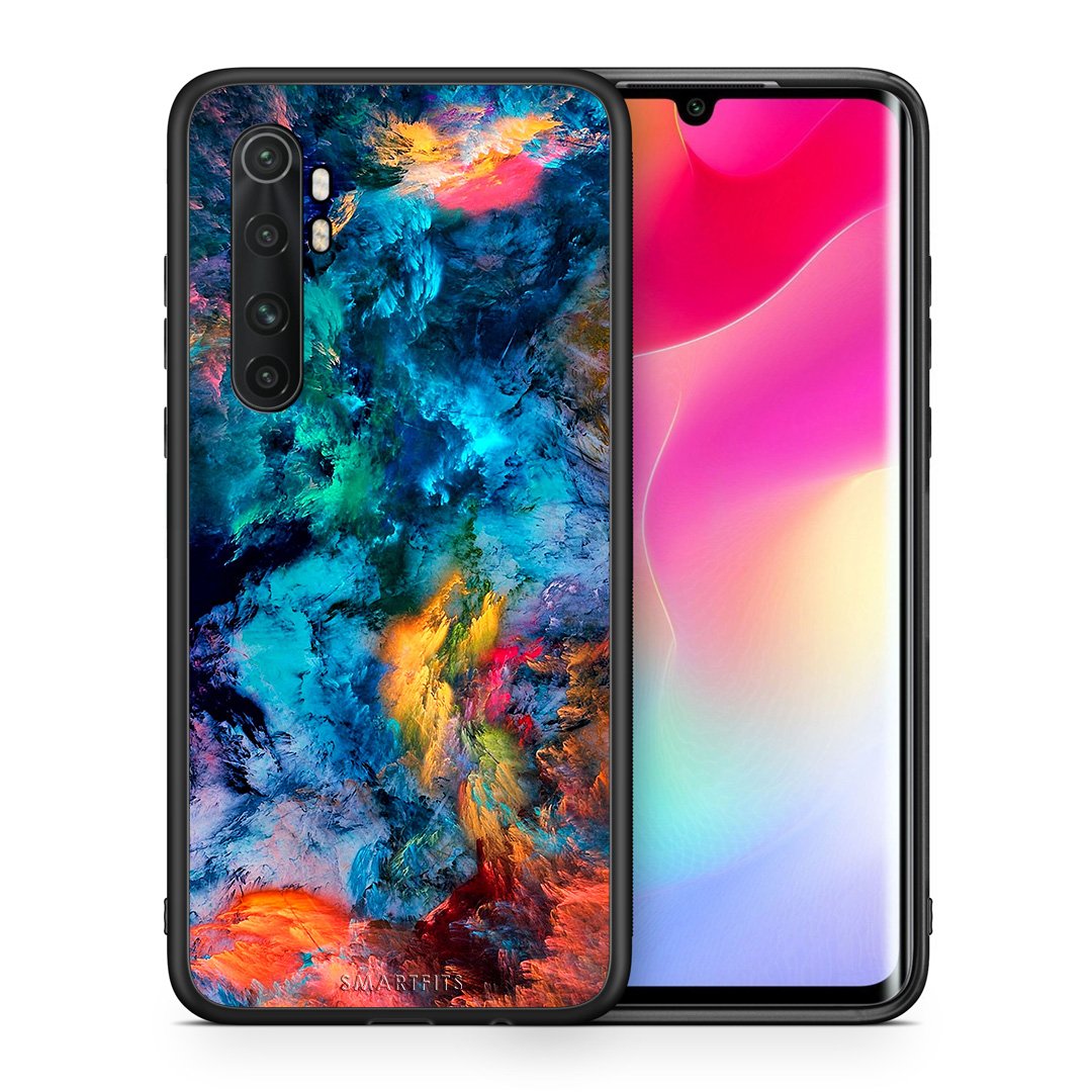 Θήκη Xiaomi Mi 10 Ultra Crayola Paint από τη Smartfits με σχέδιο στο πίσω μέρος και μαύρο περίβλημα | Xiaomi Mi 10 Ultra Crayola Paint case with colorful back and black bezels