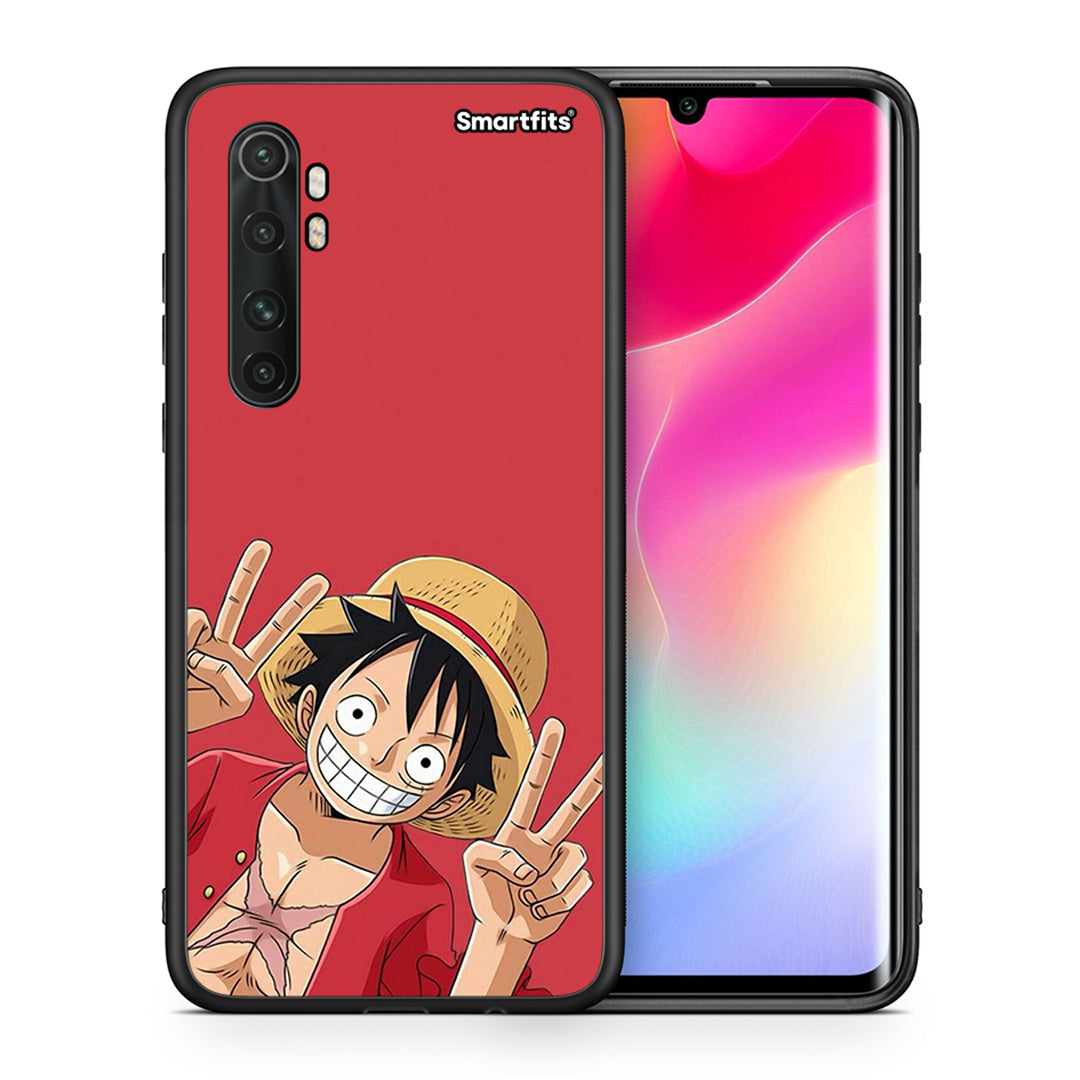 Θήκη Xiaomi Mi 10 Ultra Pirate Luffy από τη Smartfits με σχέδιο στο πίσω μέρος και μαύρο περίβλημα | Xiaomi Mi 10 Ultra Pirate Luffy case with colorful back and black bezels