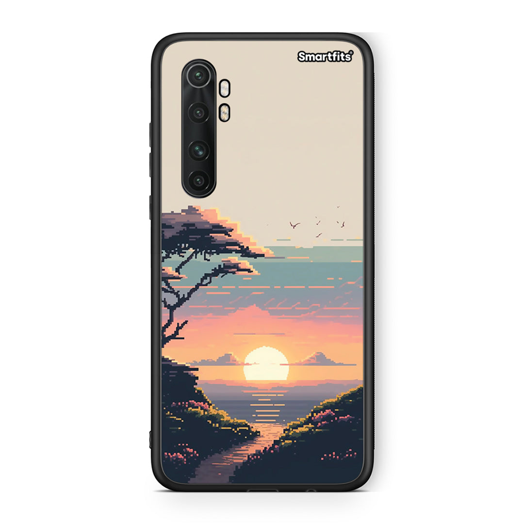 Xiaomi Mi 10 Ultra Pixel Sunset Θήκη από τη Smartfits με σχέδιο στο πίσω μέρος και μαύρο περίβλημα | Smartphone case with colorful back and black bezels by Smartfits