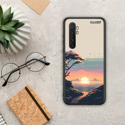 Pixel Sunset - Xiaomi Mi Note 10 Lite θήκη