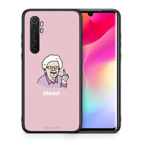 Θήκη Xiaomi Mi Note 10 Lite Mood PopArt από τη Smartfits με σχέδιο στο πίσω μέρος και μαύρο περίβλημα | Xiaomi Mi Note 10 Lite Mood PopArt case with colorful back and black bezels