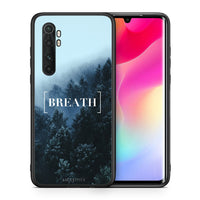 Thumbnail for Θήκη Xiaomi Mi Note 10 Lite Breath Quote από τη Smartfits με σχέδιο στο πίσω μέρος και μαύρο περίβλημα | Xiaomi Mi Note 10 Lite Breath Quote case with colorful back and black bezels
