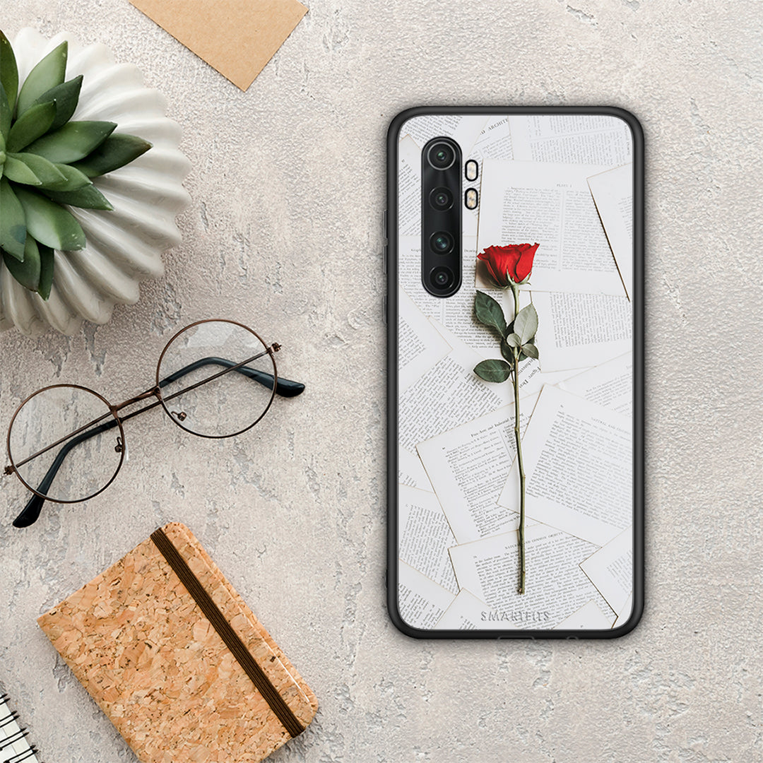 Red Rose - Xiaomi Mi Note 10 Lite θήκη