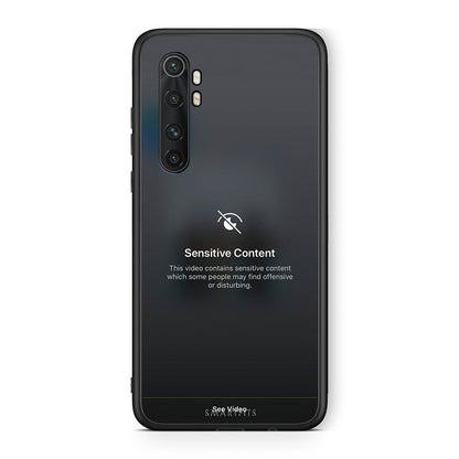 Xiaomi Mi Note 10 Lite Sensitive Content θήκη από τη Smartfits με σχέδιο στο πίσω μέρος και μαύρο περίβλημα | Smartphone case with colorful back and black bezels by Smartfits