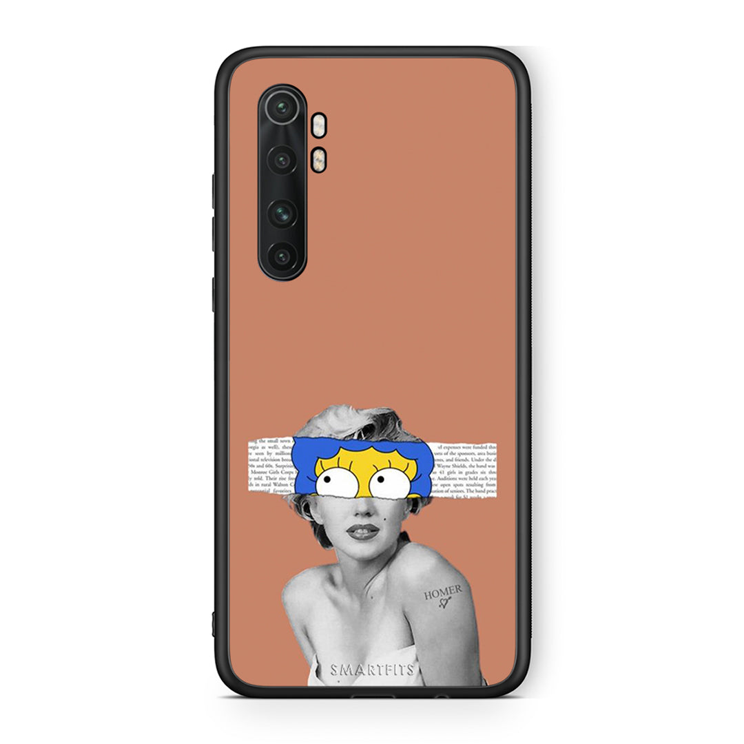 Xiaomi Mi Note 10 Lite Sim Merilyn θήκη από τη Smartfits με σχέδιο στο πίσω μέρος και μαύρο περίβλημα | Smartphone case with colorful back and black bezels by Smartfits