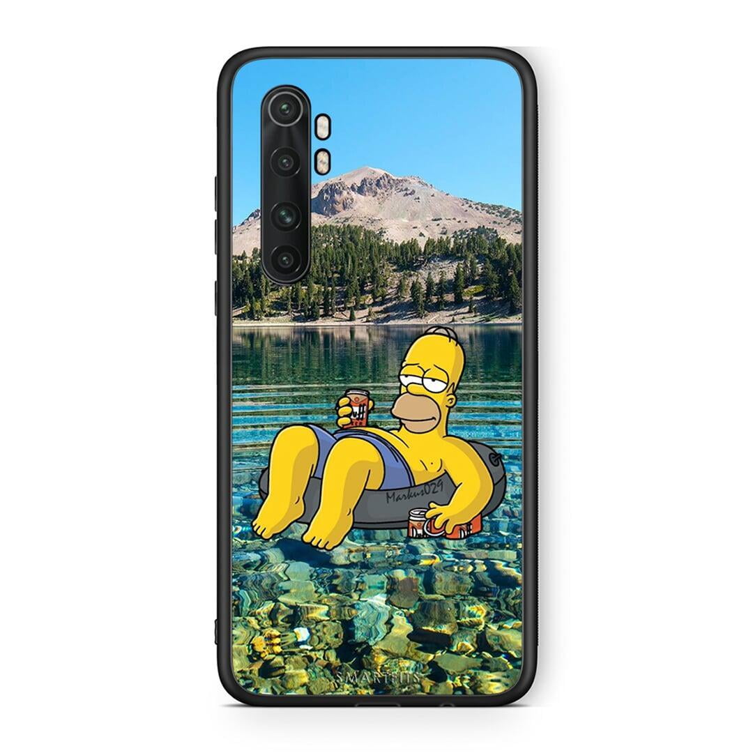 Xiaomi Mi Note 10 Lite Summer Happiness Θήκη από τη Smartfits με σχέδιο στο πίσω μέρος και μαύρο περίβλημα | Smartphone case with colorful back and black bezels by Smartfits