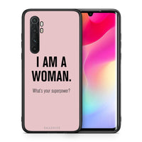 Thumbnail for Θήκη Xiaomi Mi 10 Ultra Superpower Woman από τη Smartfits με σχέδιο στο πίσω μέρος και μαύρο περίβλημα | Xiaomi Mi 10 Ultra Superpower Woman case with colorful back and black bezels