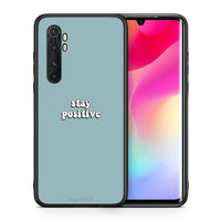 Thumbnail for Θήκη Xiaomi Mi Note 10 Lite Positive Text από τη Smartfits με σχέδιο στο πίσω μέρος και μαύρο περίβλημα | Xiaomi Mi Note 10 Lite Positive Text case with colorful back and black bezels