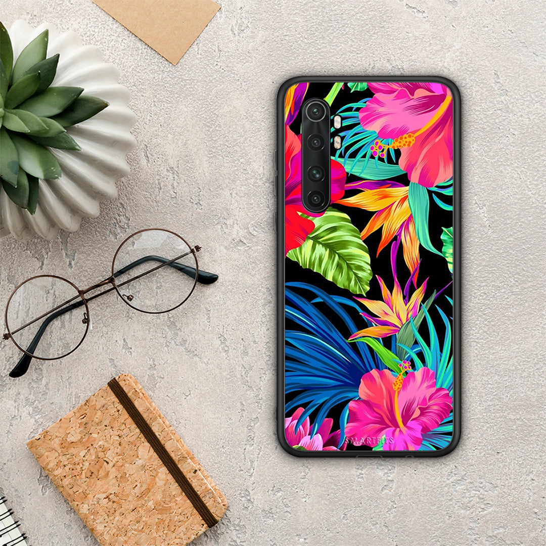 Tropical Flowers - Xiaomi Mi Note 10 Lite θήκη