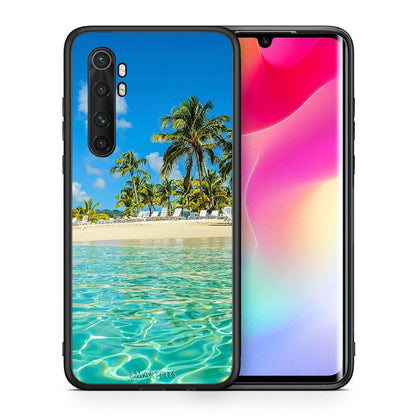 Θήκη Xiaomi Mi Note 10 Lite Tropical Vibes από τη Smartfits με σχέδιο στο πίσω μέρος και μαύρο περίβλημα | Xiaomi Mi Note 10 Lite Tropical Vibes case with colorful back and black bezels