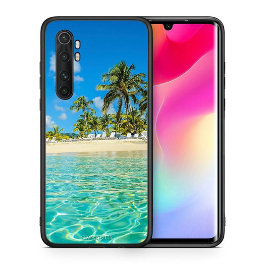 Θήκη Xiaomi Mi Note 10 Lite Tropical Vibes από τη Smartfits με σχέδιο στο πίσω μέρος και μαύρο περίβλημα | Xiaomi Mi Note 10 Lite Tropical Vibes case with colorful back and black bezels