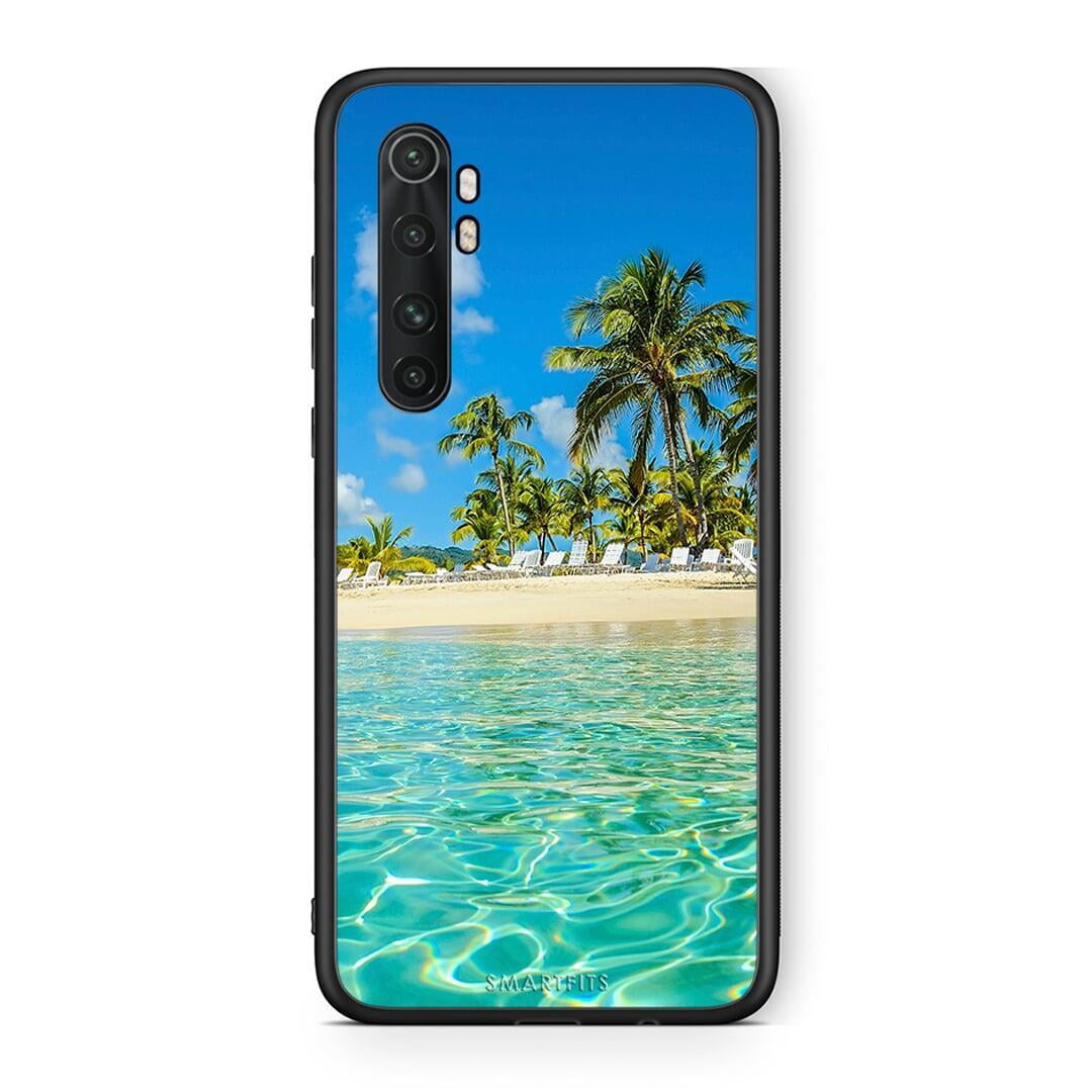 Xiaomi Mi Note 10 Lite Tropical Vibes Θήκη από τη Smartfits με σχέδιο στο πίσω μέρος και μαύρο περίβλημα | Smartphone case with colorful back and black bezels by Smartfits