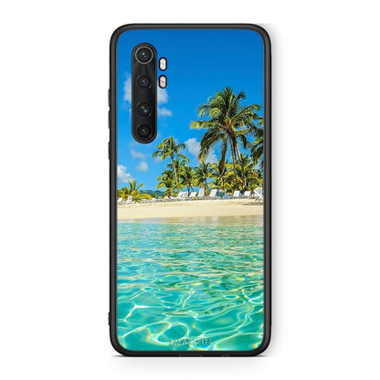 Xiaomi Mi Note 10 Lite Tropical Vibes Θήκη από τη Smartfits με σχέδιο στο πίσω μέρος και μαύρο περίβλημα | Smartphone case with colorful back and black bezels by Smartfits