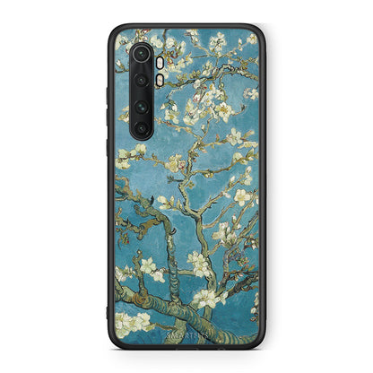 Xiaomi Mi 10 Ultra White Blossoms θήκη από τη Smartfits με σχέδιο στο πίσω μέρος και μαύρο περίβλημα | Smartphone case with colorful back and black bezels by Smartfits