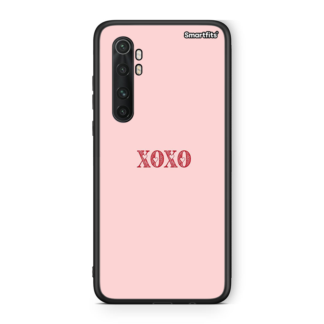 Xiaomi Mi Note 10 Lite XOXO Love θήκη από τη Smartfits με σχέδιο στο πίσω μέρος και μαύρο περίβλημα | Smartphone case with colorful back and black bezels by Smartfits