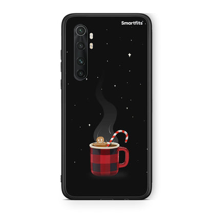 Xiaomi Mi Note 10 Lite Xmas Bathing θήκη από τη Smartfits με σχέδιο στο πίσω μέρος και μαύρο περίβλημα | Smartphone case with colorful back and black bezels by Smartfits