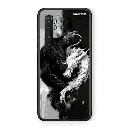 Xiaomi Mi Note 10 Lite Yin Yang Θήκη από τη Smartfits με σχέδιο στο πίσω μέρος και μαύρο περίβλημα | Smartphone case with colorful back and black bezels by Smartfits