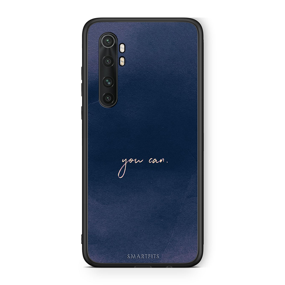 Xiaomi Mi Note 10 Lite You Can θήκη από τη Smartfits με σχέδιο στο πίσω μέρος και μαύρο περίβλημα | Smartphone case with colorful back and black bezels by Smartfits