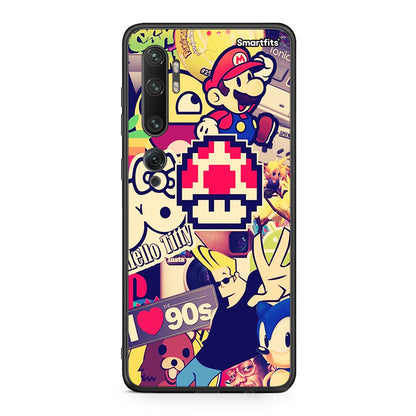 Xiaomi Mi Note 10 Pro Love The 90s θήκη από τη Smartfits με σχέδιο στο πίσω μέρος και μαύρο περίβλημα | Smartphone case with colorful back and black bezels by Smartfits
