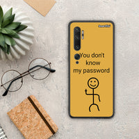 Thumbnail for My Password - Xiaomi Mi Note 10 / 10 Pro θήκη