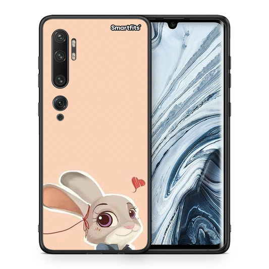 Θήκη Xiaomi Mi Note 10 Pro Nick Wilde And Judy Hopps Love 2 από τη Smartfits με σχέδιο στο πίσω μέρος και μαύρο περίβλημα | Xiaomi Mi Note 10 Pro Nick Wilde And Judy Hopps Love 2 case with colorful back and black bezels