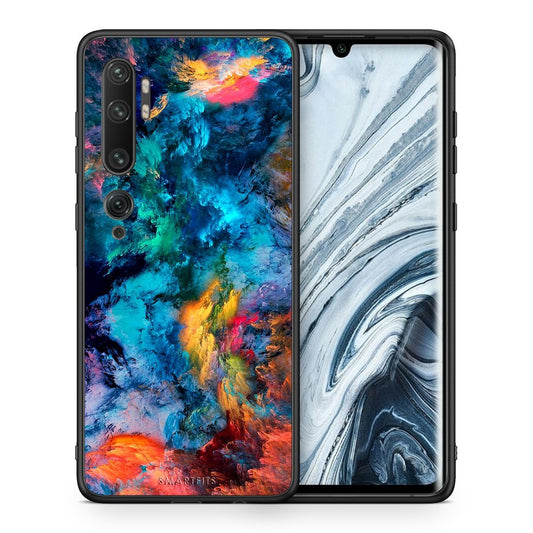 Θήκη Xiaomi Mi Note 10 Pro Crayola Paint από τη Smartfits με σχέδιο στο πίσω μέρος και μαύρο περίβλημα | Xiaomi Mi Note 10 Pro Crayola Paint case with colorful back and black bezels
