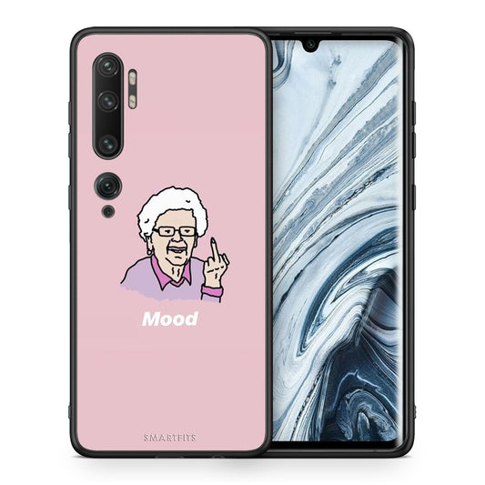 Θήκη Xiaomi Mi Note 10 Pro Mood PopArt από τη Smartfits με σχέδιο στο πίσω μέρος και μαύρο περίβλημα | Xiaomi Mi Note 10 Pro Mood PopArt case with colorful back and black bezels