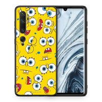 Thumbnail for Θήκη Xiaomi Mi Note 10 Pro Sponge PopArt από τη Smartfits με σχέδιο στο πίσω μέρος και μαύρο περίβλημα | Xiaomi Mi Note 10 Pro Sponge PopArt case with colorful back and black bezels