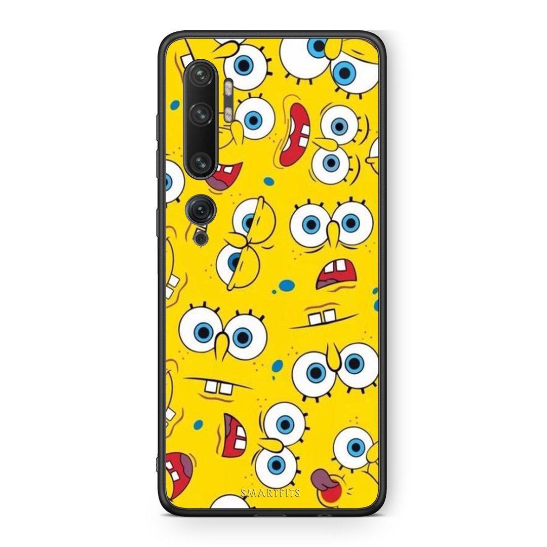4 - Xiaomi Mi Note 10 Pro Sponge PopArt case, cover, bumper