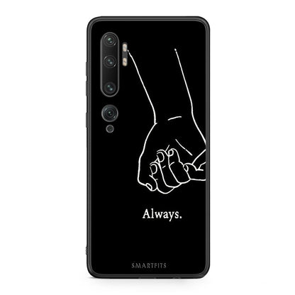 Xiaomi Mi Note 10 / 10 Pro Always & Forever 1 Θήκη Αγίου Βαλεντίνου από τη Smartfits με σχέδιο στο πίσω μέρος και μαύρο περίβλημα | Smartphone case with colorful back and black bezels by Smartfits