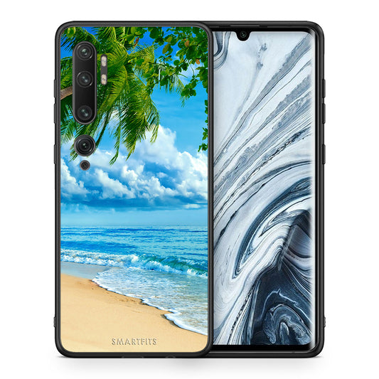 Θήκη Xiaomi Mi Note 10/10 Pro Beautiful Beach από τη Smartfits με σχέδιο στο πίσω μέρος και μαύρο περίβλημα | Xiaomi Mi Note 10/10 Pro Beautiful Beach case with colorful back and black bezels