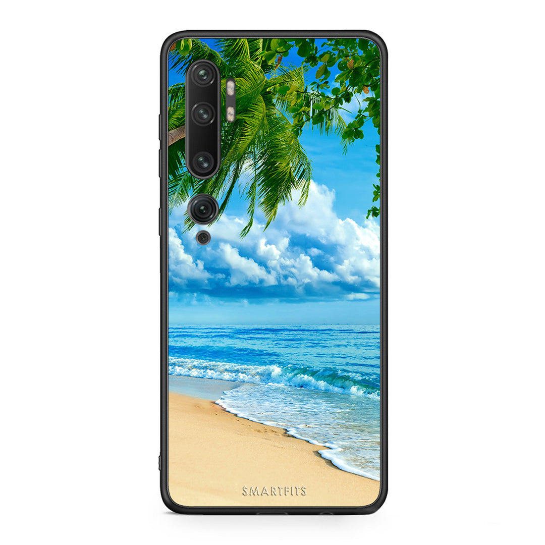 Xiaomi Mi Note 10/10 Pro Beautiful Beach θήκη από τη Smartfits με σχέδιο στο πίσω μέρος και μαύρο περίβλημα | Smartphone case with colorful back and black bezels by Smartfits
