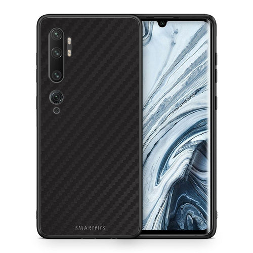 Θήκη Xiaomi Mi Note 10 Pro Carbon Black από τη Smartfits με σχέδιο στο πίσω μέρος και μαύρο περίβλημα | Xiaomi Mi Note 10 Pro Carbon Black case with colorful back and black bezels