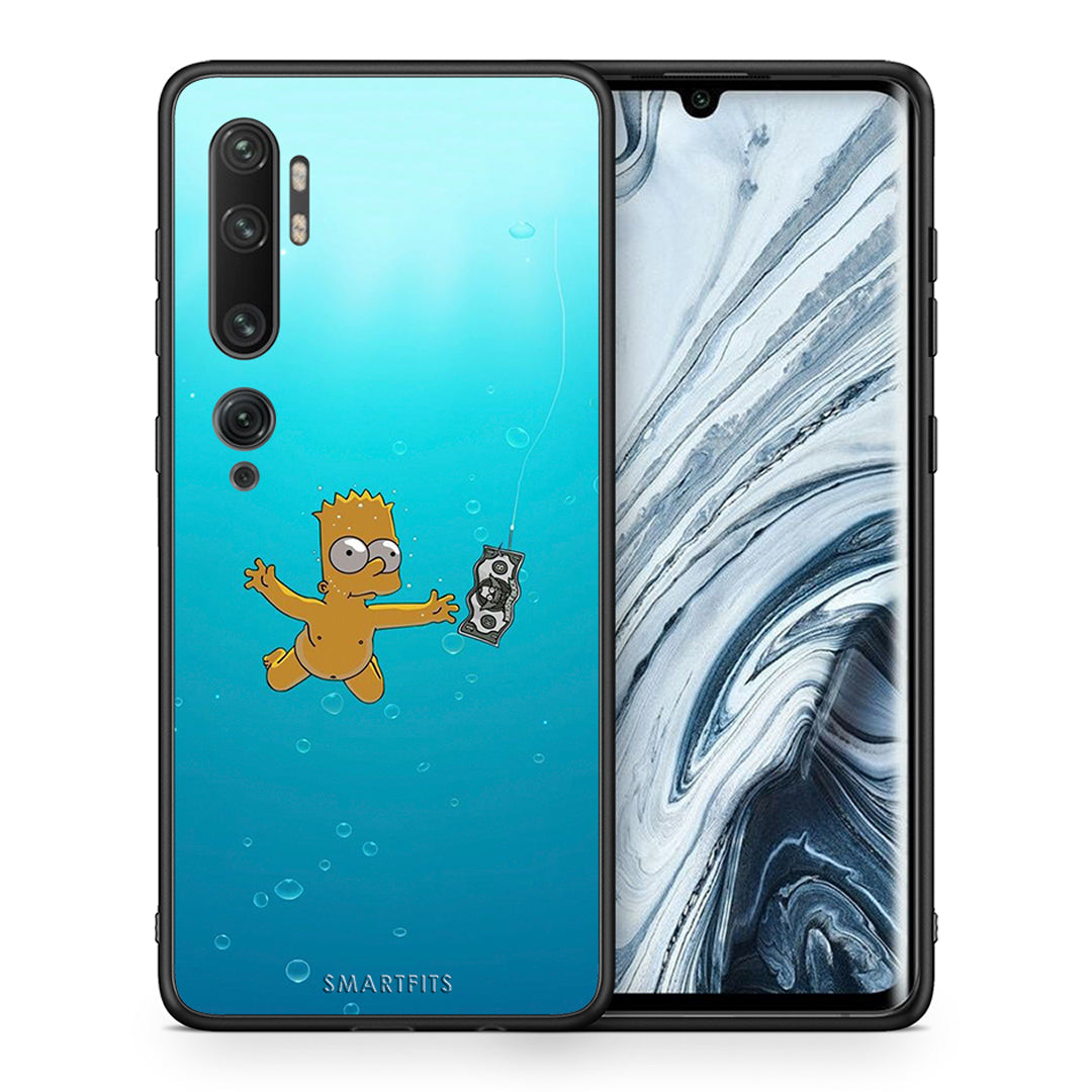 Θήκη Xiaomi Mi Note 10/10 Pro Chasing Money από τη Smartfits με σχέδιο στο πίσω μέρος και μαύρο περίβλημα | Xiaomi Mi Note 10/10 Pro Chasing Money case with colorful back and black bezels
