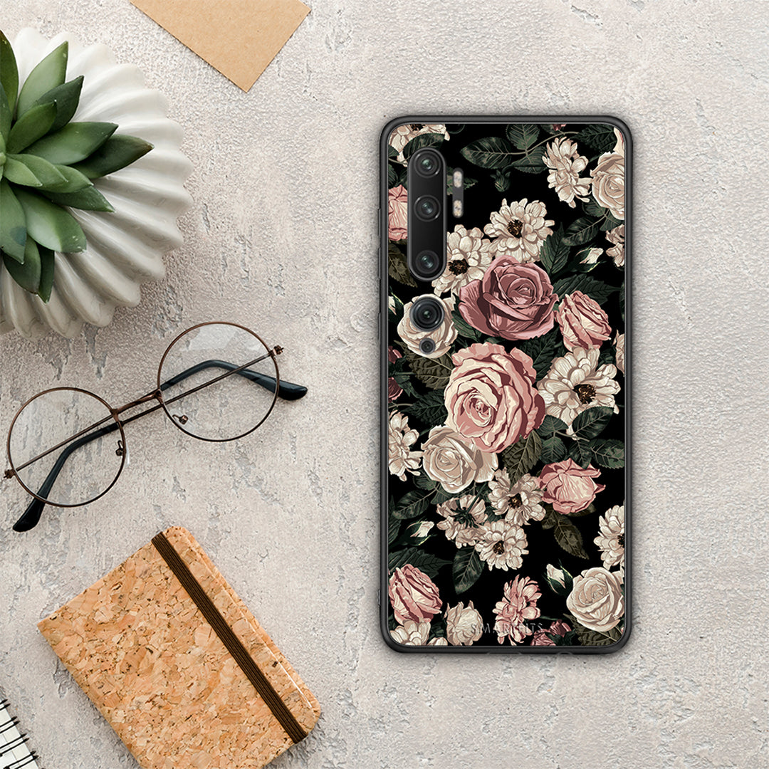 Flower Wild Roses - Xiaomi Mi Note 10 / 10 Pro θήκη