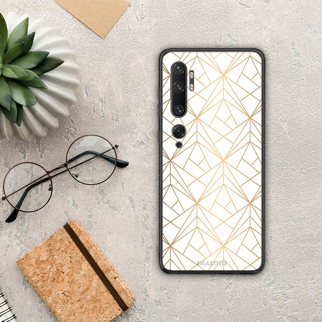 Geometric Luxury White - Xiaomi Mi Note 10 / 10 Pro θήκη