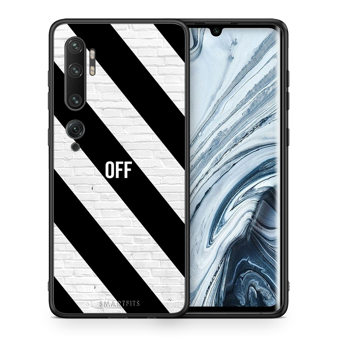 Θήκη Xiaomi Mi Note 10/10 Pro Get Off από τη Smartfits με σχέδιο στο πίσω μέρος και μαύρο περίβλημα | Xiaomi Mi Note 10/10 Pro Get Off case with colorful back and black bezels