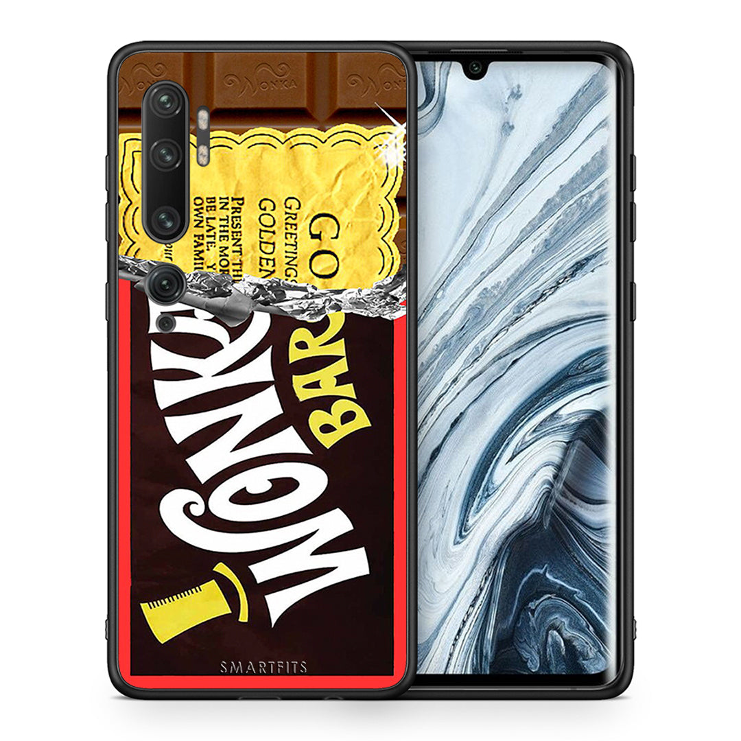 Θήκη Xiaomi Mi Note 10/10 Pro Golden Ticket από τη Smartfits με σχέδιο στο πίσω μέρος και μαύρο περίβλημα | Xiaomi Mi Note 10/10 Pro Golden Ticket case with colorful back and black bezels