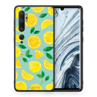 Thumbnail for Θήκη Xiaomi Mi Note 10/10 Pro Lemons από τη Smartfits με σχέδιο στο πίσω μέρος και μαύρο περίβλημα | Xiaomi Mi Note 10/10 Pro Lemons case with colorful back and black bezels