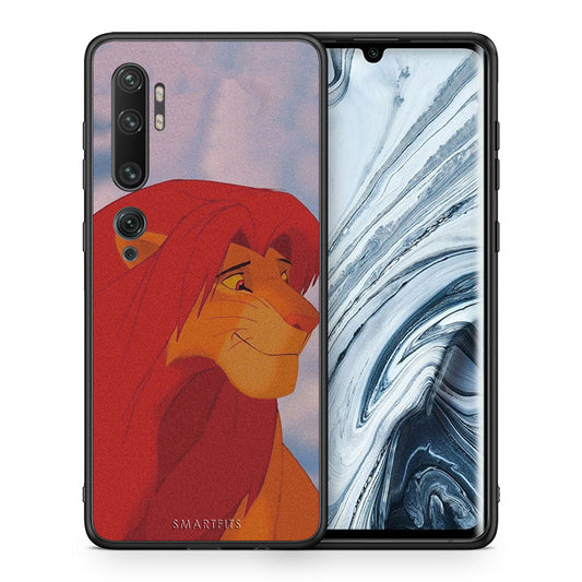 Θήκη Αγίου Βαλεντίνου Xiaomi Mi Note 10 / 10 Pro Lion Love 1 από τη Smartfits με σχέδιο στο πίσω μέρος και μαύρο περίβλημα | Xiaomi Mi Note 10 / 10 Pro Lion Love 1 case with colorful back and black bezels