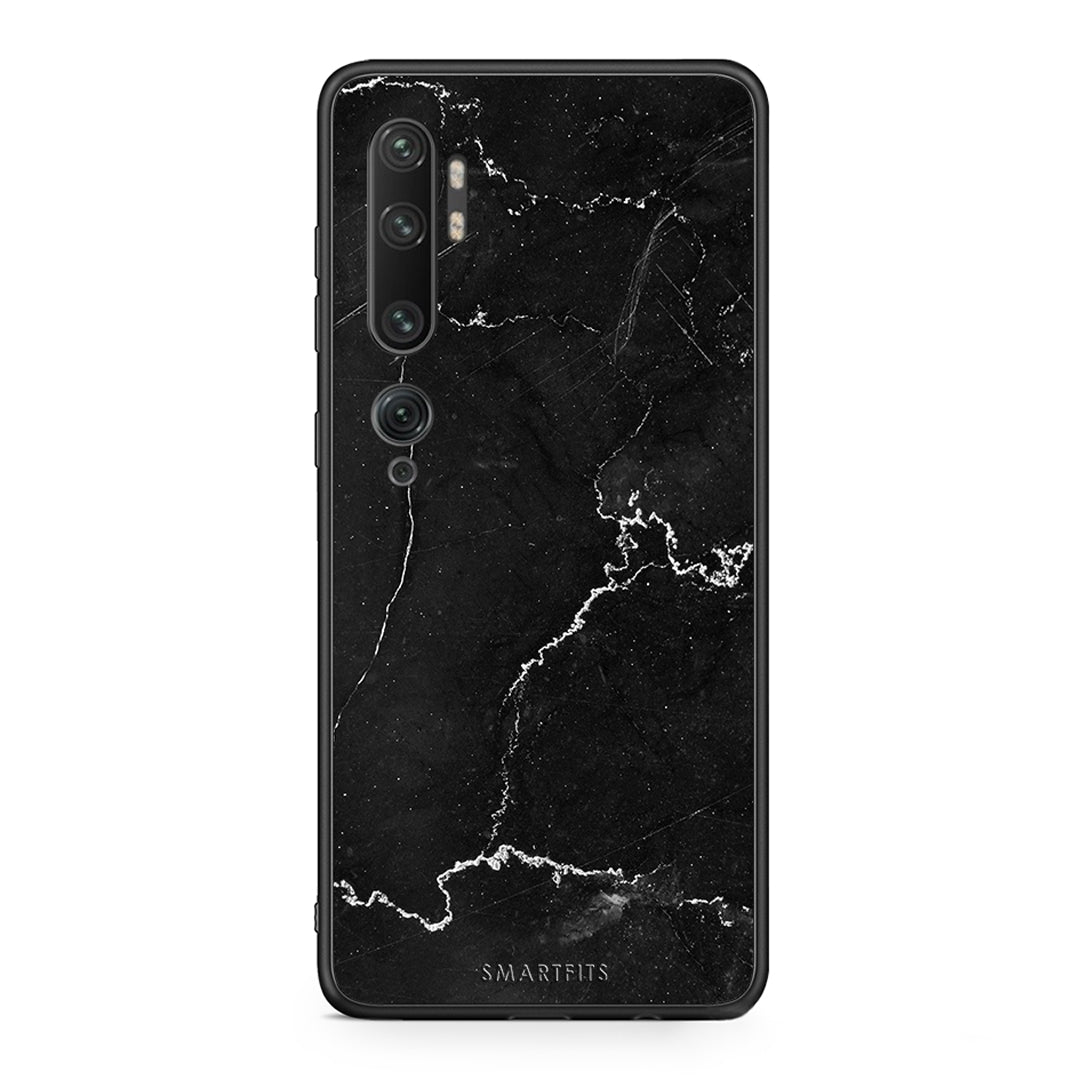 Xiaomi Mi Note 10 Pro Marble Black θήκη από τη Smartfits με σχέδιο στο πίσω μέρος και μαύρο περίβλημα | Smartphone case with colorful back and black bezels by Smartfits