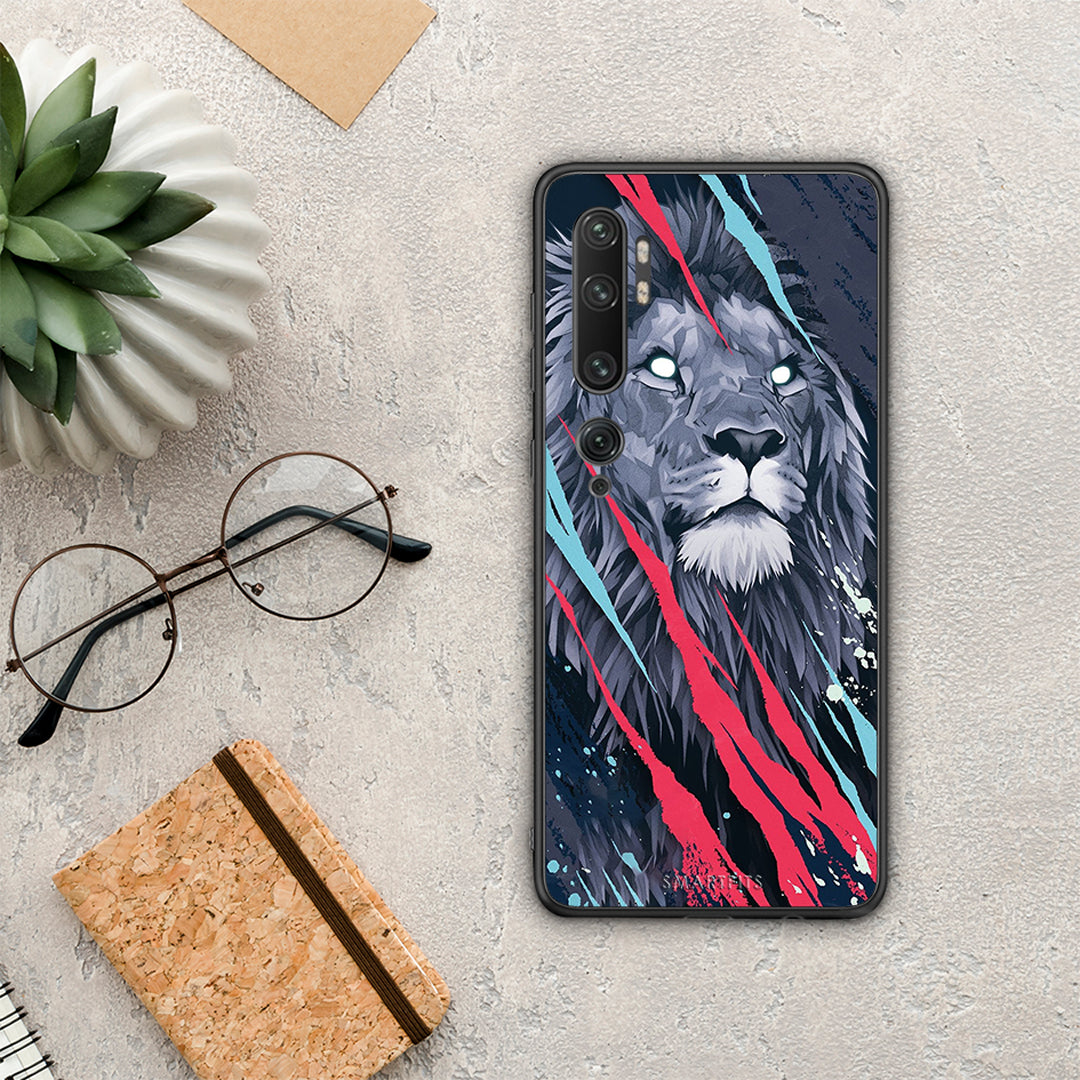 PopArt Lion Designer - Xiaomi Mi Note 10 / 10 Pro θήκη