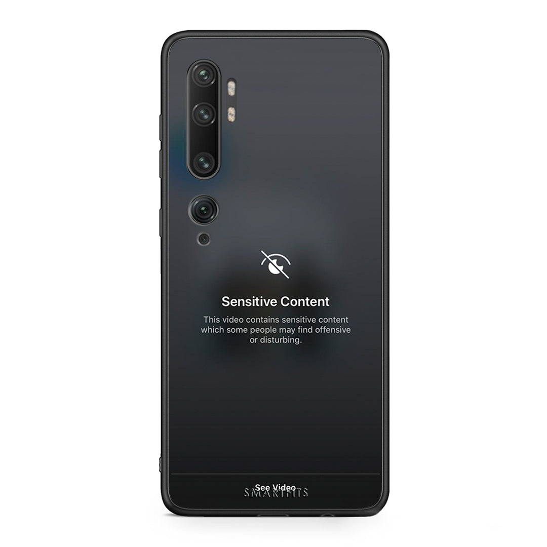 Xiaomi Mi Note 10/10 Pro Sensitive Content θήκη από τη Smartfits με σχέδιο στο πίσω μέρος και μαύρο περίβλημα | Smartphone case with colorful back and black bezels by Smartfits