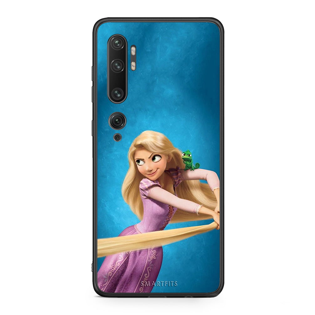 Xiaomi Mi Note 10 / 10 Pro Tangled 2 Θήκη Αγίου Βαλεντίνου από τη Smartfits με σχέδιο στο πίσω μέρος και μαύρο περίβλημα | Smartphone case with colorful back and black bezels by Smartfits