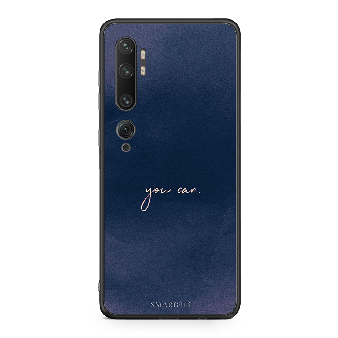 Xiaomi Mi Note 10/10 Pro You Can θήκη από τη Smartfits με σχέδιο στο πίσω μέρος και μαύρο περίβλημα | Smartphone case with colorful back and black bezels by Smartfits