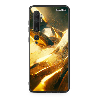 Xiaomi Mi Note 10 Pro Real Gold θήκη από τη Smartfits με σχέδιο στο πίσω μέρος και μαύρο περίβλημα | Smartphone case with colorful back and black bezels by Smartfits