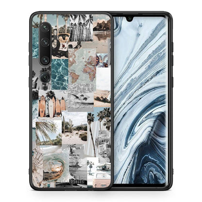 Θήκη Xiaomi Mi Note 10 / 10 Pro Retro Beach Life από τη Smartfits με σχέδιο στο πίσω μέρος και μαύρο περίβλημα | Xiaomi Mi Note 10 / 10 Pro Retro Beach Life case with colorful back and black bezels