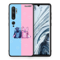 Thumbnail for Θήκη Xiaomi Mi Note 10 Pro Stitch And Angel από τη Smartfits με σχέδιο στο πίσω μέρος και μαύρο περίβλημα | Xiaomi Mi Note 10 Pro Stitch And Angel case with colorful back and black bezels
