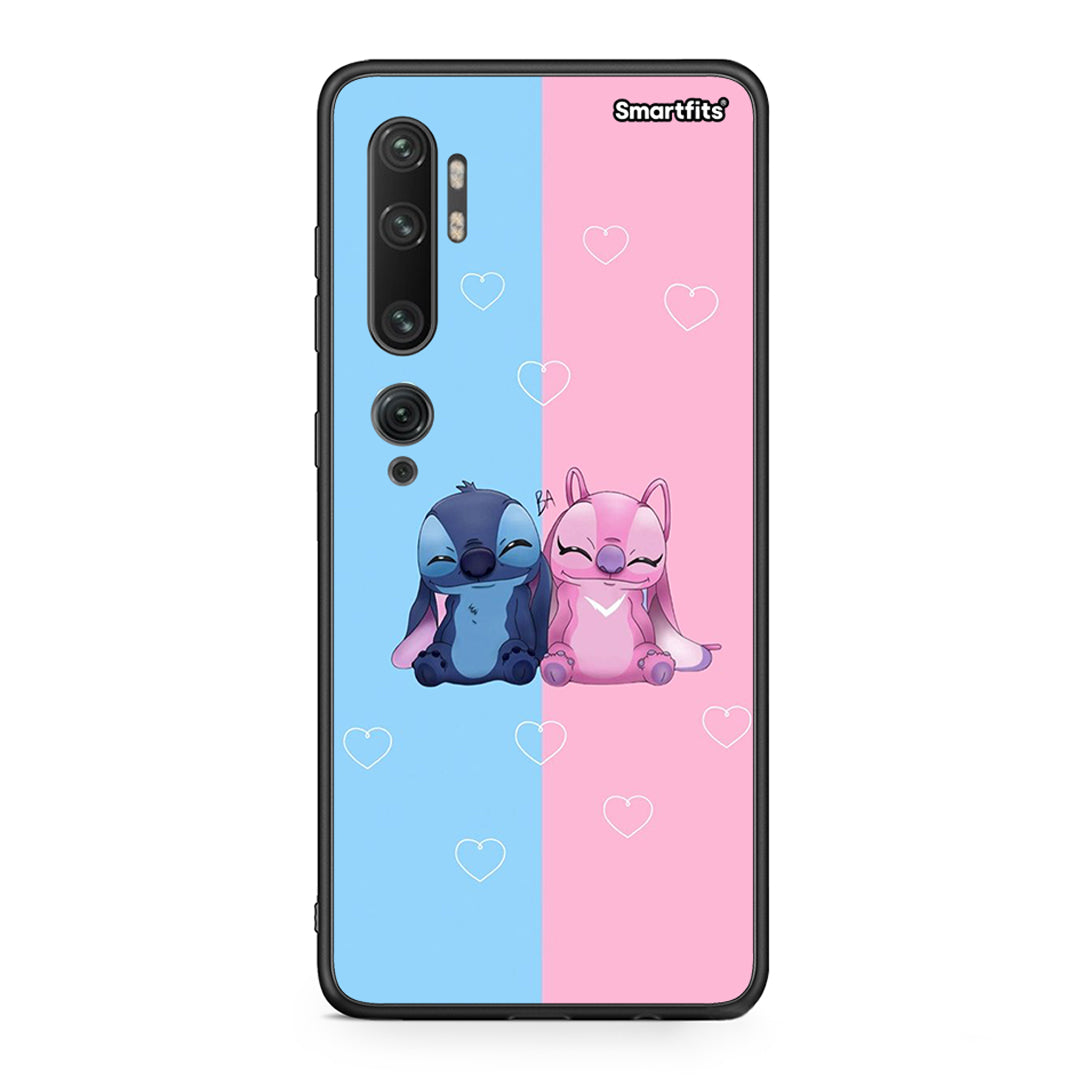 Xiaomi Mi Note 10 Pro Stitch And Angel θήκη από τη Smartfits με σχέδιο στο πίσω μέρος και μαύρο περίβλημα | Smartphone case with colorful back and black bezels by Smartfits