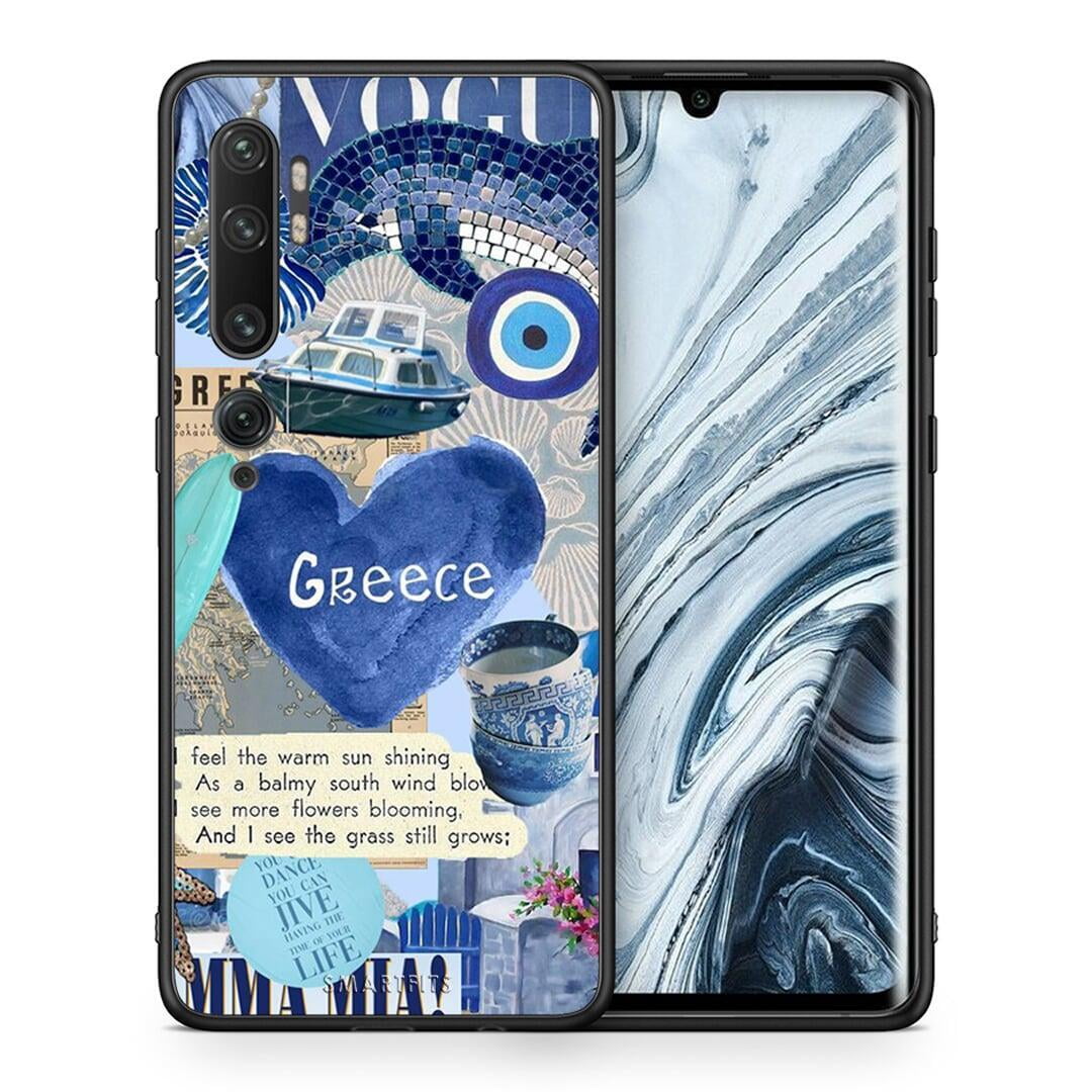 Θήκη Xiaomi Mi Note 10 / 10 Pro Summer In Greece από τη Smartfits με σχέδιο στο πίσω μέρος και μαύρο περίβλημα | Xiaomi Mi Note 10 / 10 Pro Summer In Greece case with colorful back and black bezels